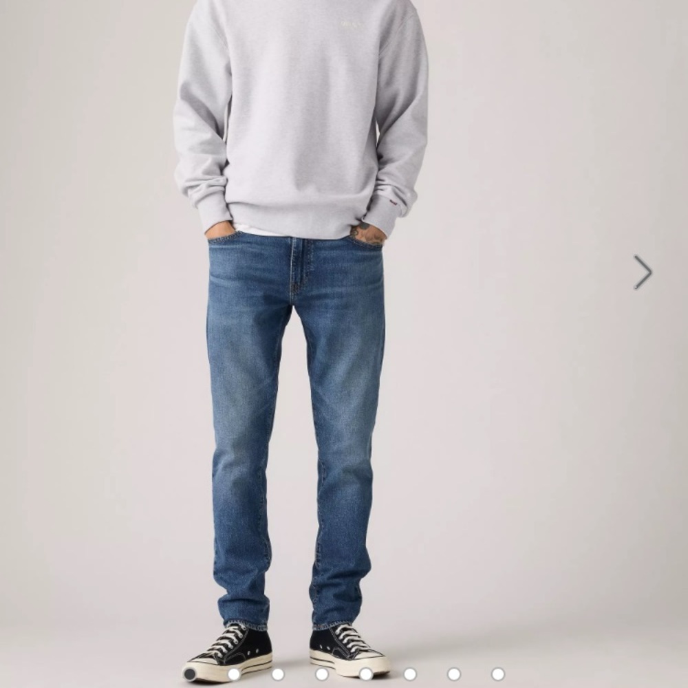 Levis Premium 512 Premium Big E Jeans Sz W34xl34